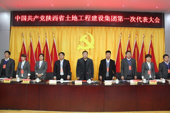 2015年，召开中国共产党陕西省土地工程建设集团第一次代表大会.jpg