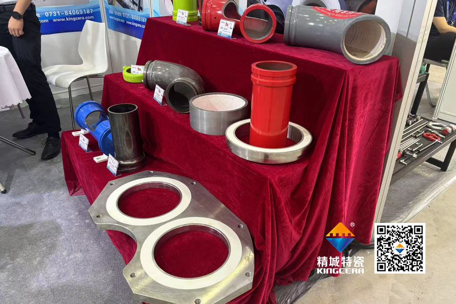 东升国际特瓷亮相2025长沙国际工程机械展览会